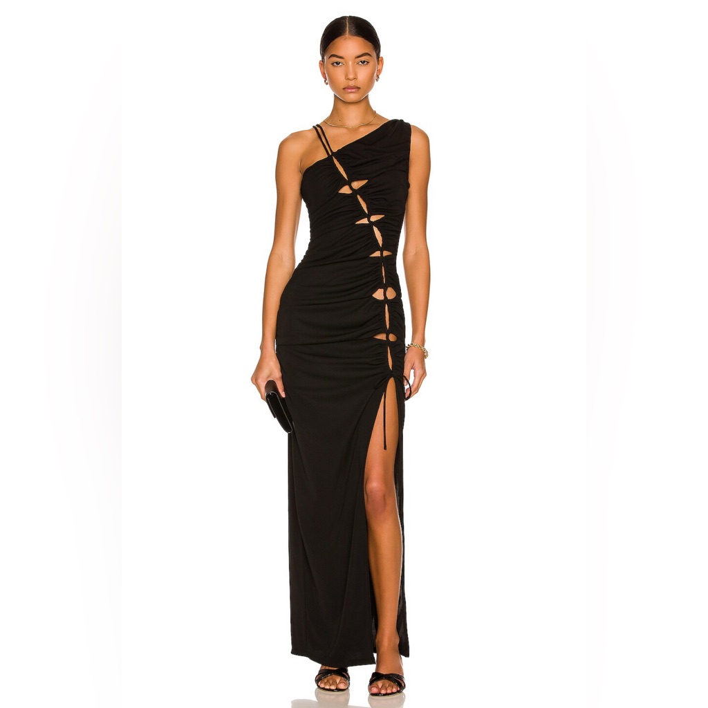 Nwt Nicholas Prisha One Shoulder Gown